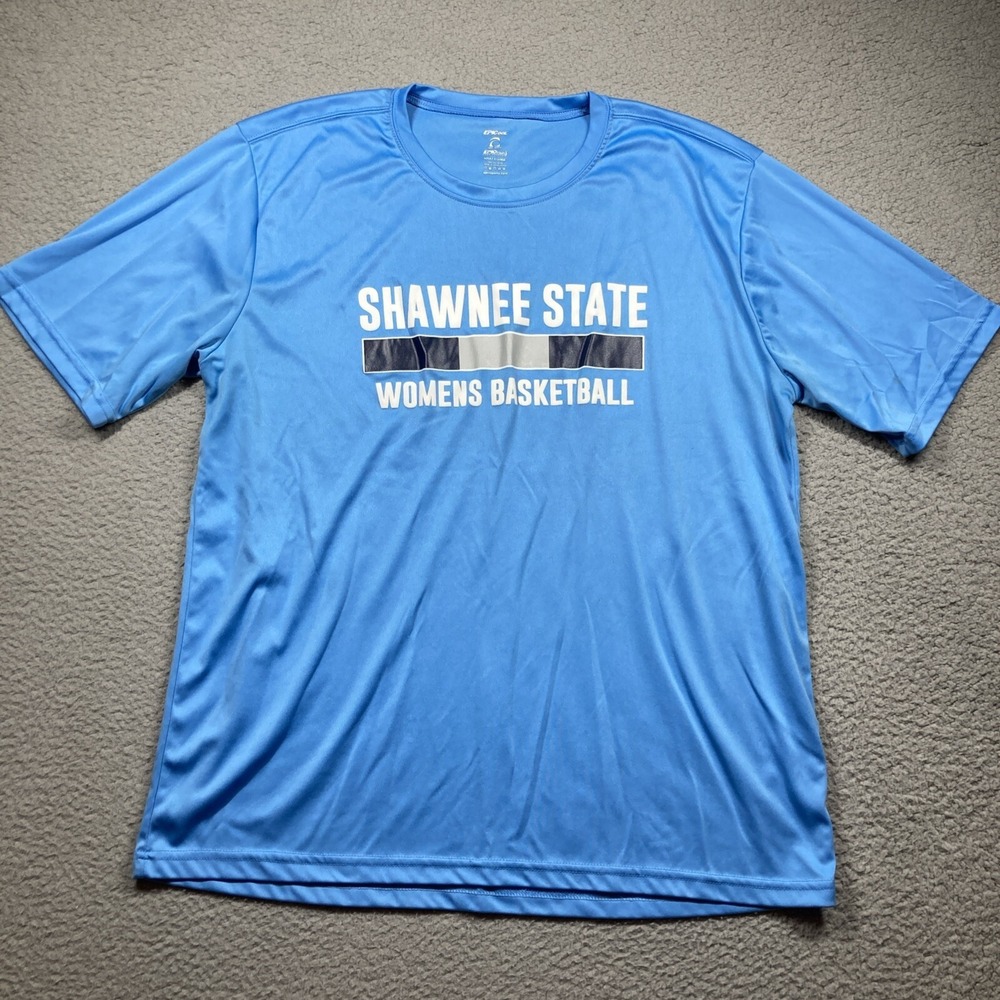 Shawnee State Women's Basketball Shirt Adult XL Blue Short Sleeve Portsmouth OH